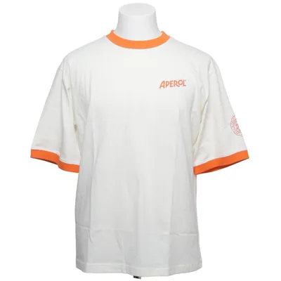 T-shirt (Vit, Orange) från Aperol Ekologisk bomull