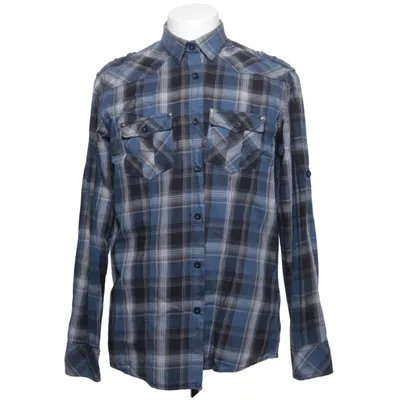 Chemise (Bleu, Noir, Blanc) de Xside