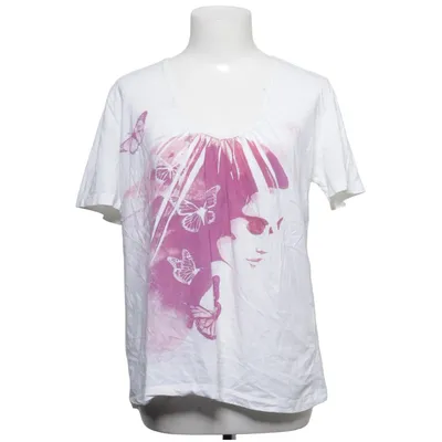 T-shirt (Wit, Lila) van Kenvelo