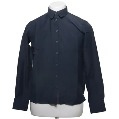 Shirt (Blue) from Husqvarna Cotton, Elastane, Polyamide