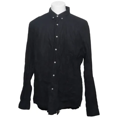 Shirt (Grijs) van Zara Katoen, Linnen