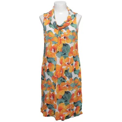 Jurk (Oranje, Groen, Meerkleurig) van Charles Viscose