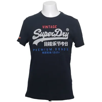 T-shirt (Svart) från Superdry Vintage Bomull