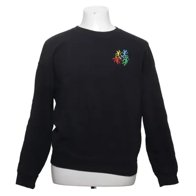 Collegetröja (Svart) från Uniqlo x UT Bomull, Polyester