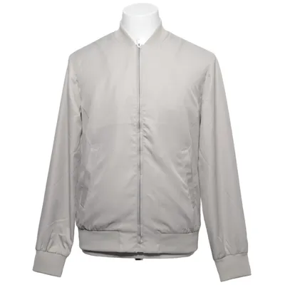 Bomber jacket (Beige) from Topman Elastane, Polyester