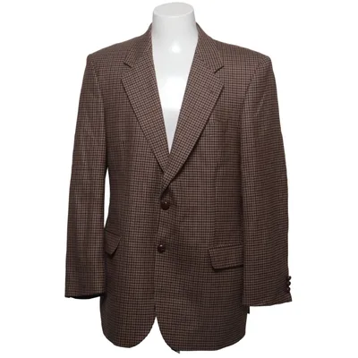 Blazer (Braun, Mehrfarbig) von Marks & Spencer Viskose, Wolle