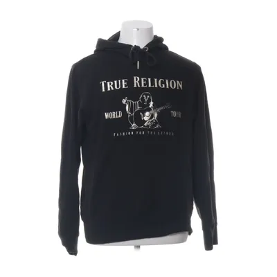 Sweat à capuche (Noir) de True Religion Coton, Polyester