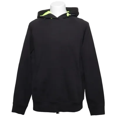 Huvtröja (Svart, Gul) från Fristads Bomull, Elastan