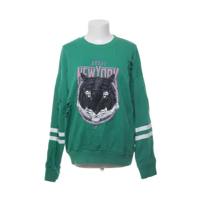 Collegetröja (Grön, Flerfärgad) från Gina Tricot Bomull