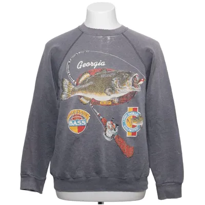 Sweatshirt (Grå, Flerfarvet) fra Tultex Bomuld, Polyester