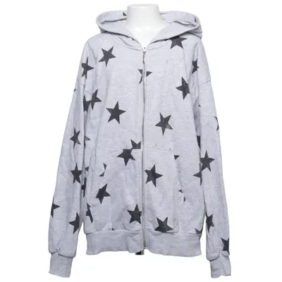 Hoodie (Gray, Black) from Lindex Kids Cotton, Polyester, Viscose