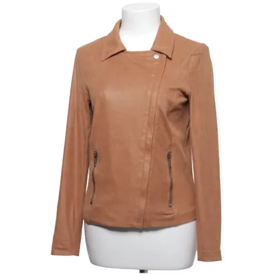 Biker jacket (Brown) from Luxzuz