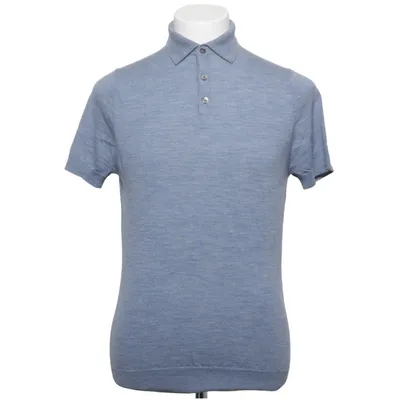 Poloshirt (Blau) von Suitsupply Merinowolle