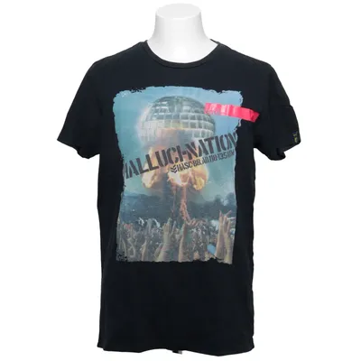 T-shirt (Svart, Flerfärgad) från Gio Goi Bomull