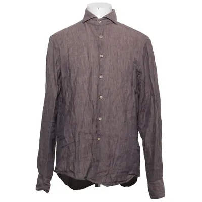 Shirt (Brown) from Eton Linen