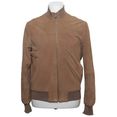 Veste en cuir (Marron) de Manuel Ritz Daim