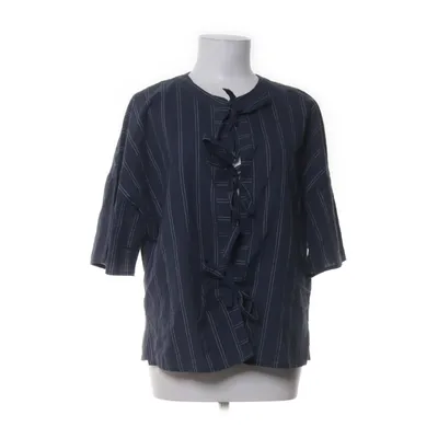 Omlottblus (Blå, Vit) från Ichi Bomull