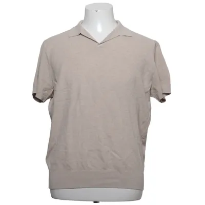 Polo (Beige) de Profuomo Coton, Polyamide, Soie, Tencel