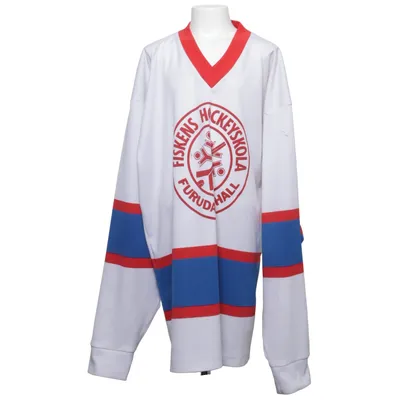 Hockey jersey (White, Blue, Red) from Sportjohan Polyester
