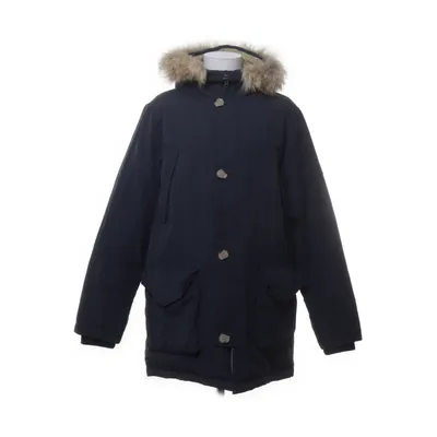 Parka (Blauw) van Svea Katoen, Dons, Veer, Polyamide