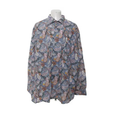 Shirt (Blauw, Meerkleurig) van Oscar of Sweden Katoen