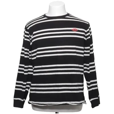 Lange mouwen shirt (Zwart, Wit) van SCRT Katoen