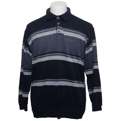 Rugbytrøje (Blå, Grå) fra State of Art Bomuld, Polyester