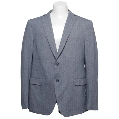 Blazer (Gray) from John Varvatos Cotton, Polyester, Viscose