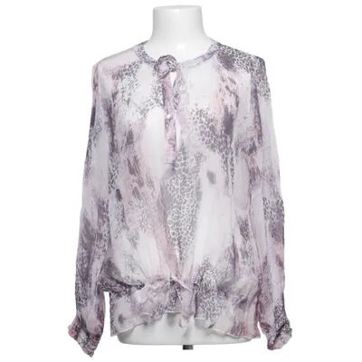 Blouse (White, Gray, Multicolored) from Bloom Silk