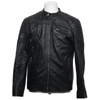 Läderjacka (SLHJACK LEATHER JACKET W NOOS) från Selected Homme Skinn