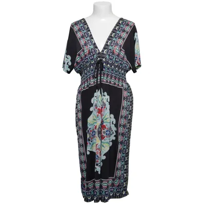 Dress (Black, Multicolored) from Elissa Polyester