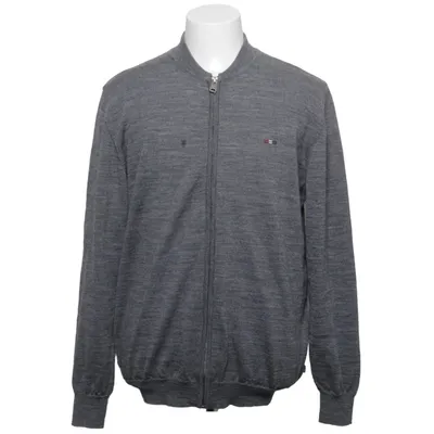Cardigan (Grijs) van Bison Wol