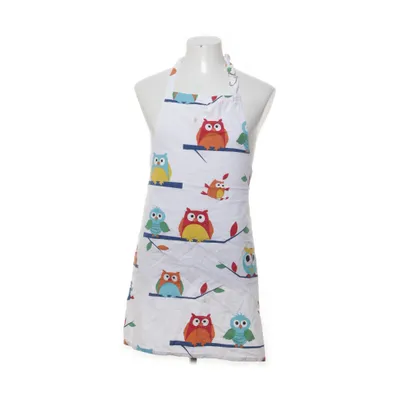 Förkläde (Vit, Flerfärgad)