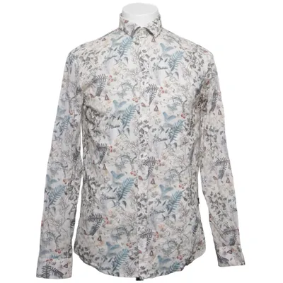 Shirt (Beige, Multicolored) from Selected Homme Cotton