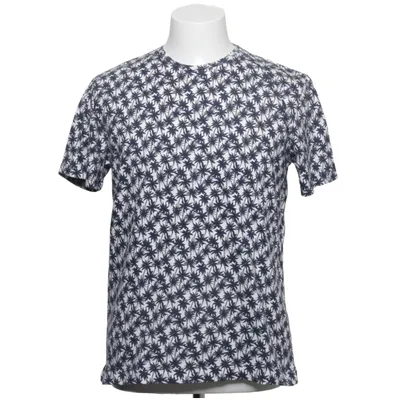 T-shirt (Blanc, Bleu) de Wool & Co Coton