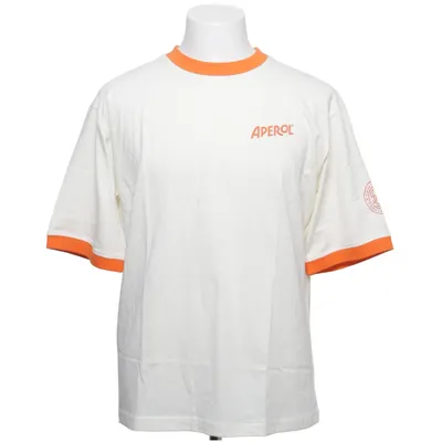 T-shirt (Vit, Orange) från Aperol Ekologisk bomull