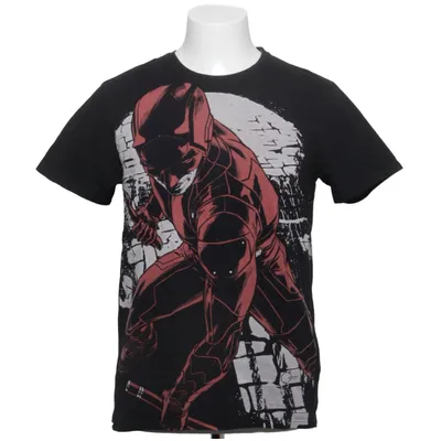 T-shirt (Sort, Rød, Hvid) fra Marvel Bomuld
