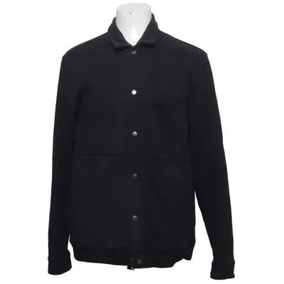 Overshirt (Zwart) van Visual Clothing Project Katoen, Elastaan, Polyester