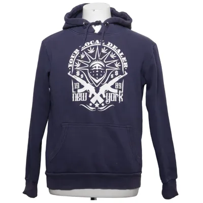 Huvtröja (Blå) från Your Local Dealer Bomull, Polyester