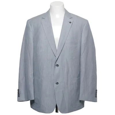 Blazer (Blauw, Wit) van Mario Barutti Linnen, Polyester, Wol