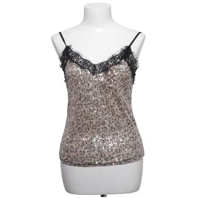 Tanktop  (Beige, Sort, Sølv) fra Foresta Bella