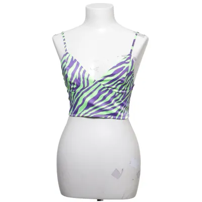 Crop top (Lila, Grön) från Amisu Elastan, Polyester