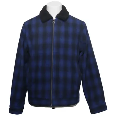 Jacke (Blau, Schwarz) von Lee Acryl, Polyester, Wolle