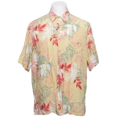 Short sleeve shirt (Yellow, Multicolored) from Tori Richard Viscose