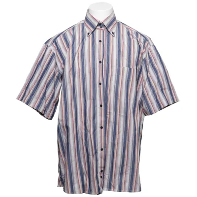 Short sleeve shirt (Blue, Beige, Brown, White) from Alvo Cotton