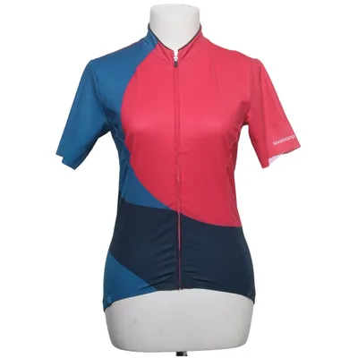 Cykeltrøje (Blå, Rød, Flerfarvet) fra Shimano Elastan, Polyester