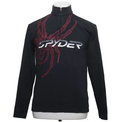 Fleece trui (Zwart, Rood) van Spyder Katoen, Polyester