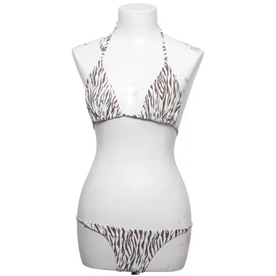 Bikini (White, Brown) from Subdued Elastane, Polyamide
