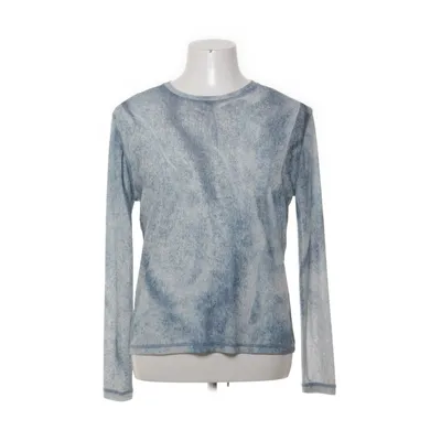 Langærmet t-shirt (Blå) fra Urban Outfitters Elastan, Polyester