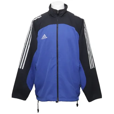 Träningsjacka (Blå, Svart) från Adidas Polyester